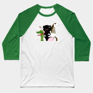 Animals United Baseball T-Shirt